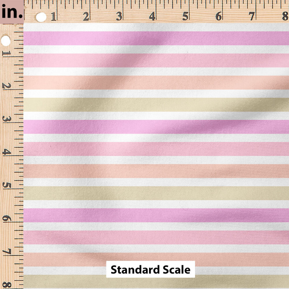 Ruler Scale for Boho Stripe (Colorful) by Julie Storie Designs